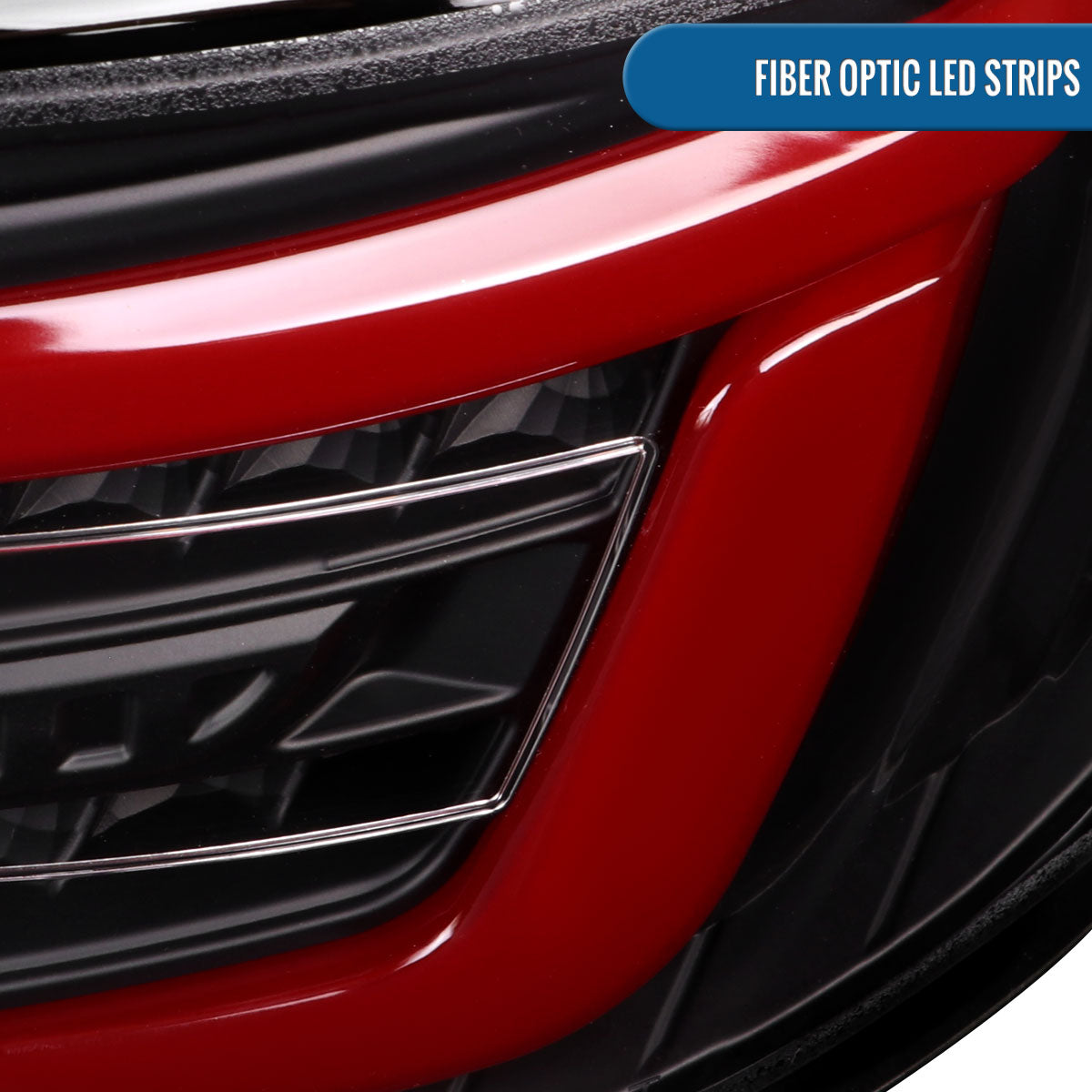 Ronnin - Se adapta a Subaru Impreza 2008-2014 Edición Especial Mejora de Conjunto Completo de Luces Traseras LED con Intermitentes Secuenciales | Negro