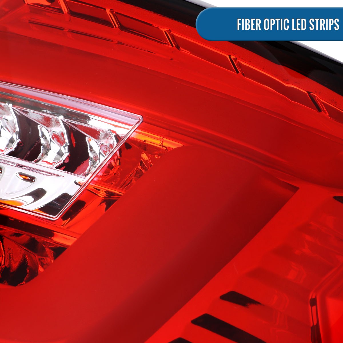 Ronnin - Compatible con Subaru Impreza Edición Especial 2008-2014, Luces Traseras Full LED Mejoradas, Par de Conjuntos de Intermitentes Secuenciales | Rojo