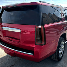 2015-2020 GMC Yukon XL Denali LED Integrated Brake and Turn Signals Tube Tail Lights Assembly Pair | Gloss Black