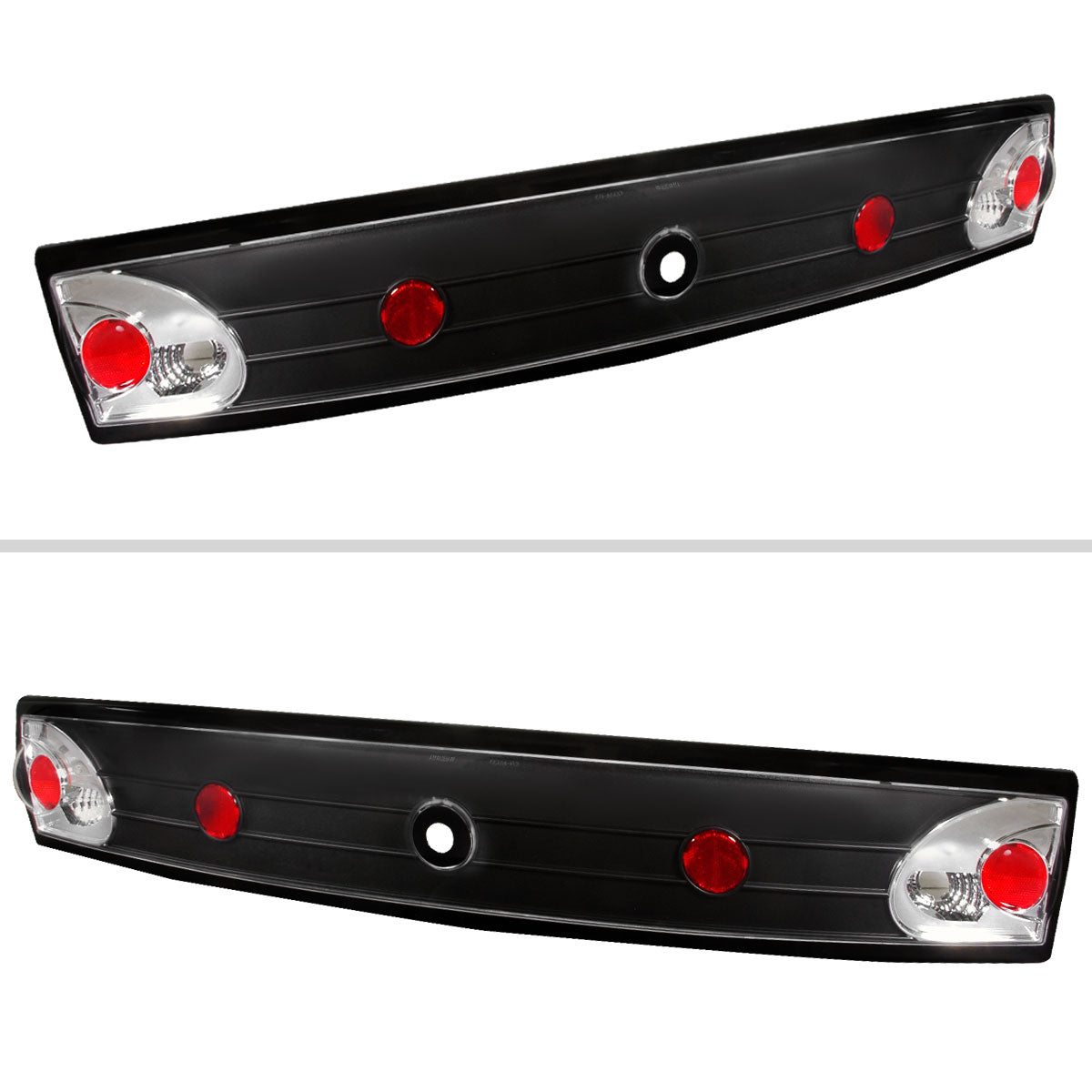 2003-2005 Chevy Cavalier Upgrade Rear Trunk Lid Center Tail Light Panel Assembly Replacement Piece | Black