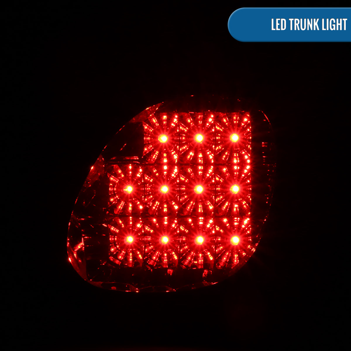 Ronnin - Compatible con Lexus GS300 GS400 GS430 1998-2005 Par de luces traseras LED para maletero | Ahumado