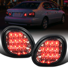 1998-2005 Lexus GS300 GS400 GS430 LED Rear Trunk Tail Light Assembly Replacement Pair | Smoke