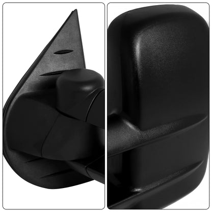 2007-2014 Chevy Silverado 1500 2500 3500 GMC Sierra 1500 2500 3500 Tow Mirrors Pair